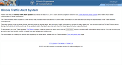 Desktop Screenshot of iltrafficalert.com